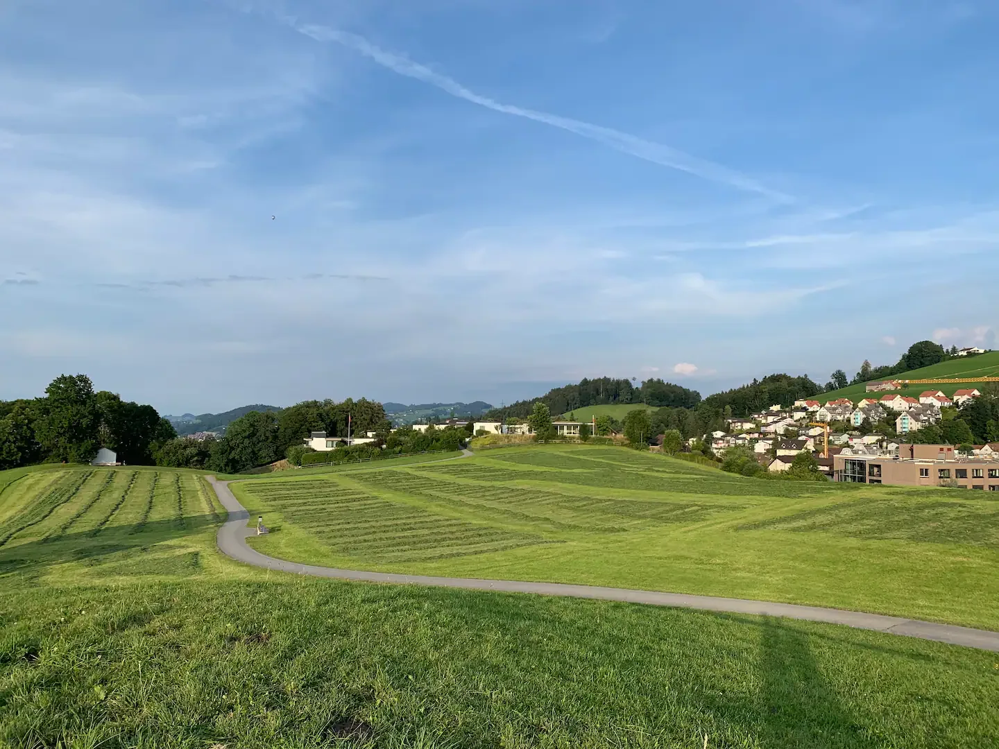 Landschaft rund um die Waldegg in Herisau