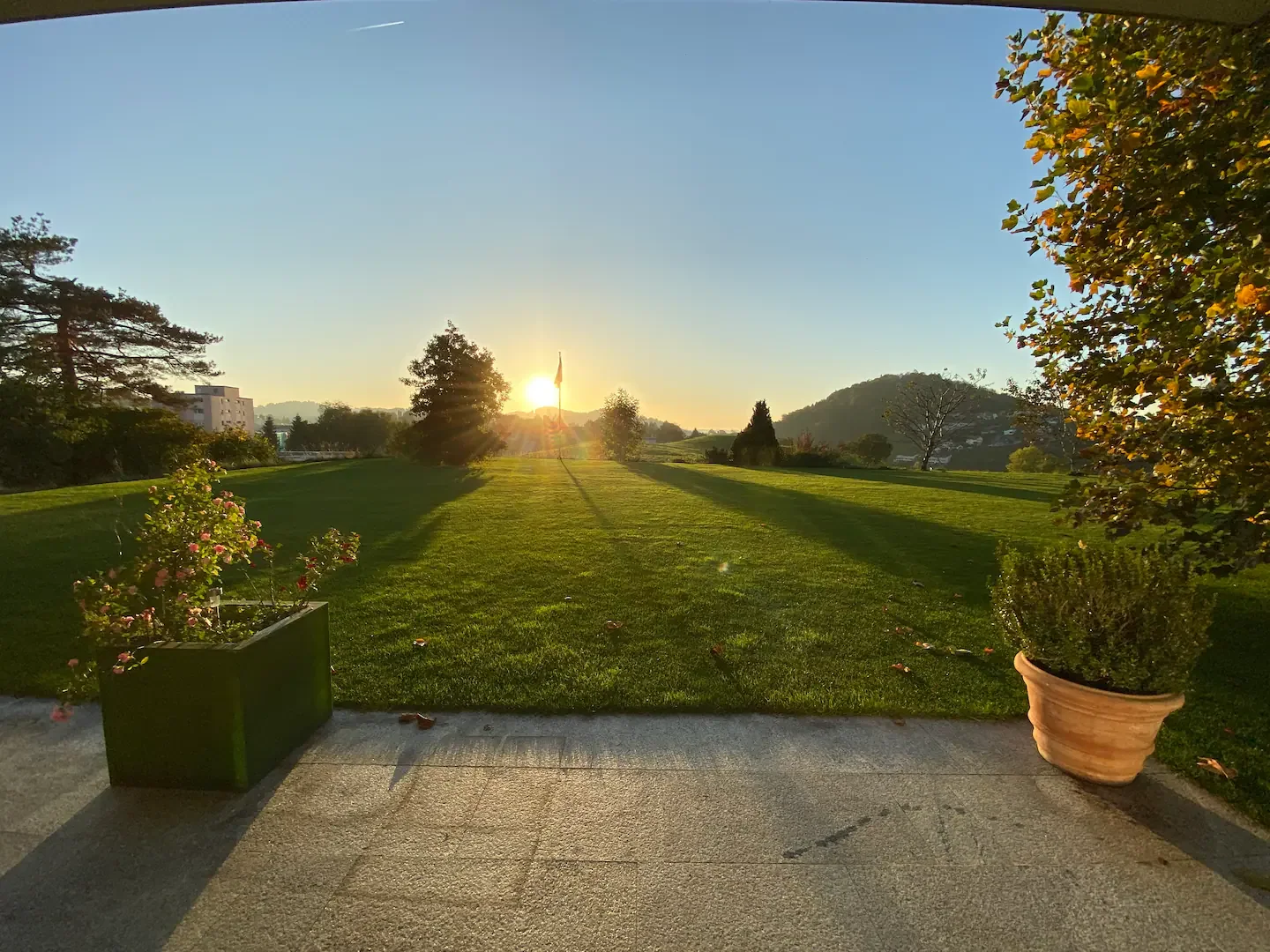 Landschaft rund um die Waldegg in Herisau